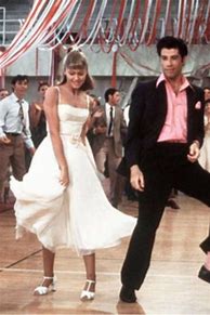 Image result for Grease Sandy Prom Dress