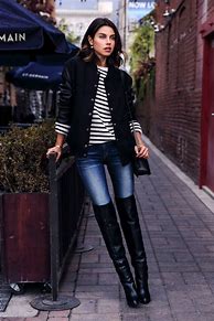 Image result for How to Wear Thigh High Boots
