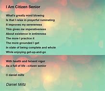 Image result for Senior Citizens Life Poems