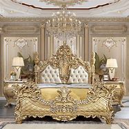 Image result for Gold Bedroom Set