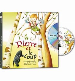 Résultat d’images pour  Pierre Et Le Loup livre cd