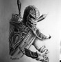 Image result for Mortal Kombat Scorpion Mask Drawing