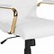 Image result for leather desk chair white