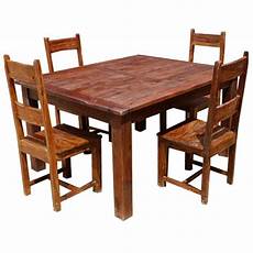 Rustic Wood Dining Room Sets Dining Table: Rustic Dining Tables And
