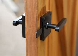 Image result for Wood Fence Gate Latches