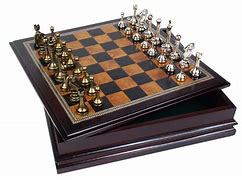Image result for Metal Chess Set