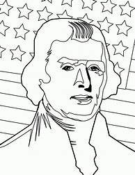 Image result for Thomas Jefferson Coloring Page