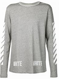 Image result for Off White Color Men T-Shirt