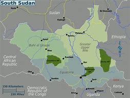 Image result for South Darfur Map