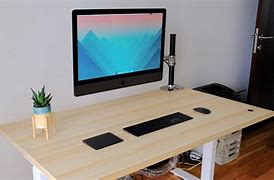 Image result for iMac Desk Setup