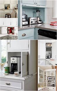 Image result for Kitchen Appliance Cupboard