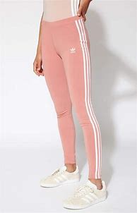 Image result for Adidas Leggings Pink Leather
