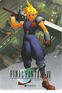 Image result for FF7 Cloud Strife Old Promotion Material