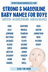 Image result for Unisex Boy Names