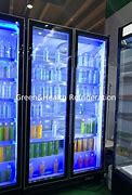 Image result for Double Glass Door Refrigerator