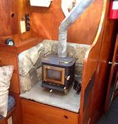 Image result for Zero Clearance Wood Stove for RV