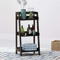 Image result for Ladder Shelf with Baskets