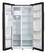Image result for Montpellier Black Fridge Freezer