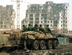 Image result for Grozny Under First Chechen War