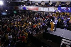Image result for Joe Biden Rally Small Crowd