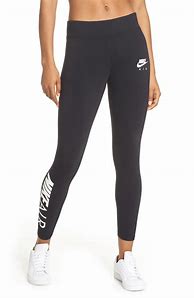 Image result for Black Grey Leggings Nike