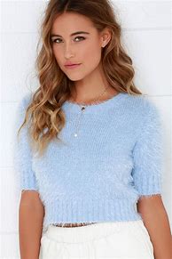 Image result for Fuzzy Crop Top