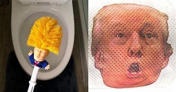 Image result for Trump Toilet Paper Holder