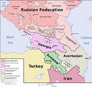 Image result for Map of North Caucasus
