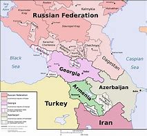 Image result for Caucasus Russia Map