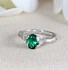 Image result for Emerald Stone Engagement Rings