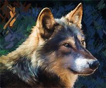 Image result for Wolf Art