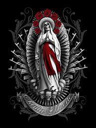 Image result for Santa Muerte Cartoon