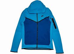 Image result for Nike Tech Fleece Blue and Black