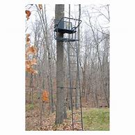 Image result for Wood Sided 2 Man Ladder Stand