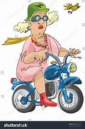 Image result for Cartoon Elderly Scooter