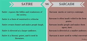 Image result for Examples of Irony and Sarcasm