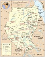 Image result for Darfur Region Sudan Map