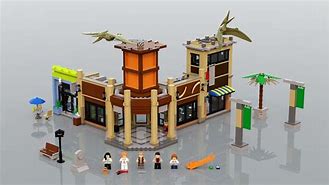 Image result for LEGO Jurassic World Main Street
