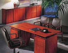 Image result for Black Executive Office Desk