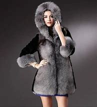 Image result for Long Fur Jacket