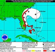Image result for Hurricane Matthew Tracking Map