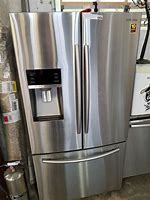 Image result for Large Stainless Fridge with Automatic Ice Maker