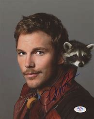 Image result for Chris Pratt Autograph