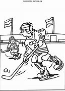 Image result for Kids Hockey Coloring Pages