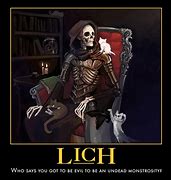 Image result for Dungeons and Dragons Lich Meme