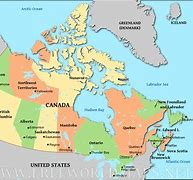 Image result for General Map of Canada