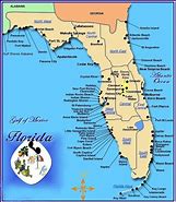 Image result for Gulf Coast Florida Map with Cities Labeled