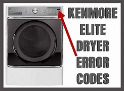 Image result for Kenmore Elite Error Code
