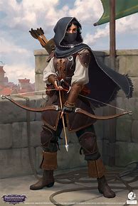 Image result for Dnd Female Human Archer