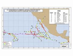 Image result for Eastern Pacific Hurricane Map